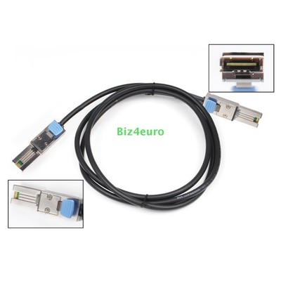 SFF-8088 Mini SAS 26Pin to SFF-8088 Mini SAS 26Pin External Kabel 2 Meter DE
