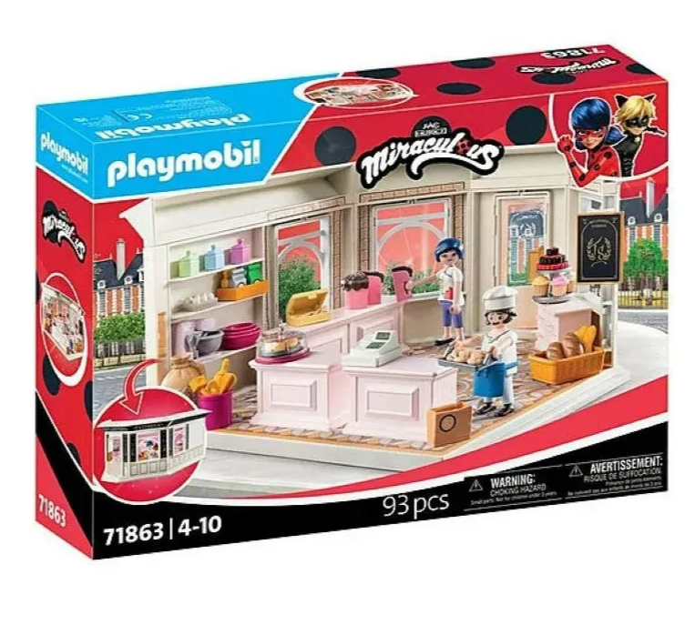 Playmobil Miraculous Französische Bäckerei 71863 Neu & OVP Geschäft Laden