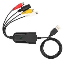 Analog Composite RCA S-Video To PC USB 2.0 Digital Video Recorder  Plug-N-Play