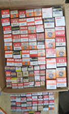 114 Vacuum Tubes, GE, RCA, Sylvania.