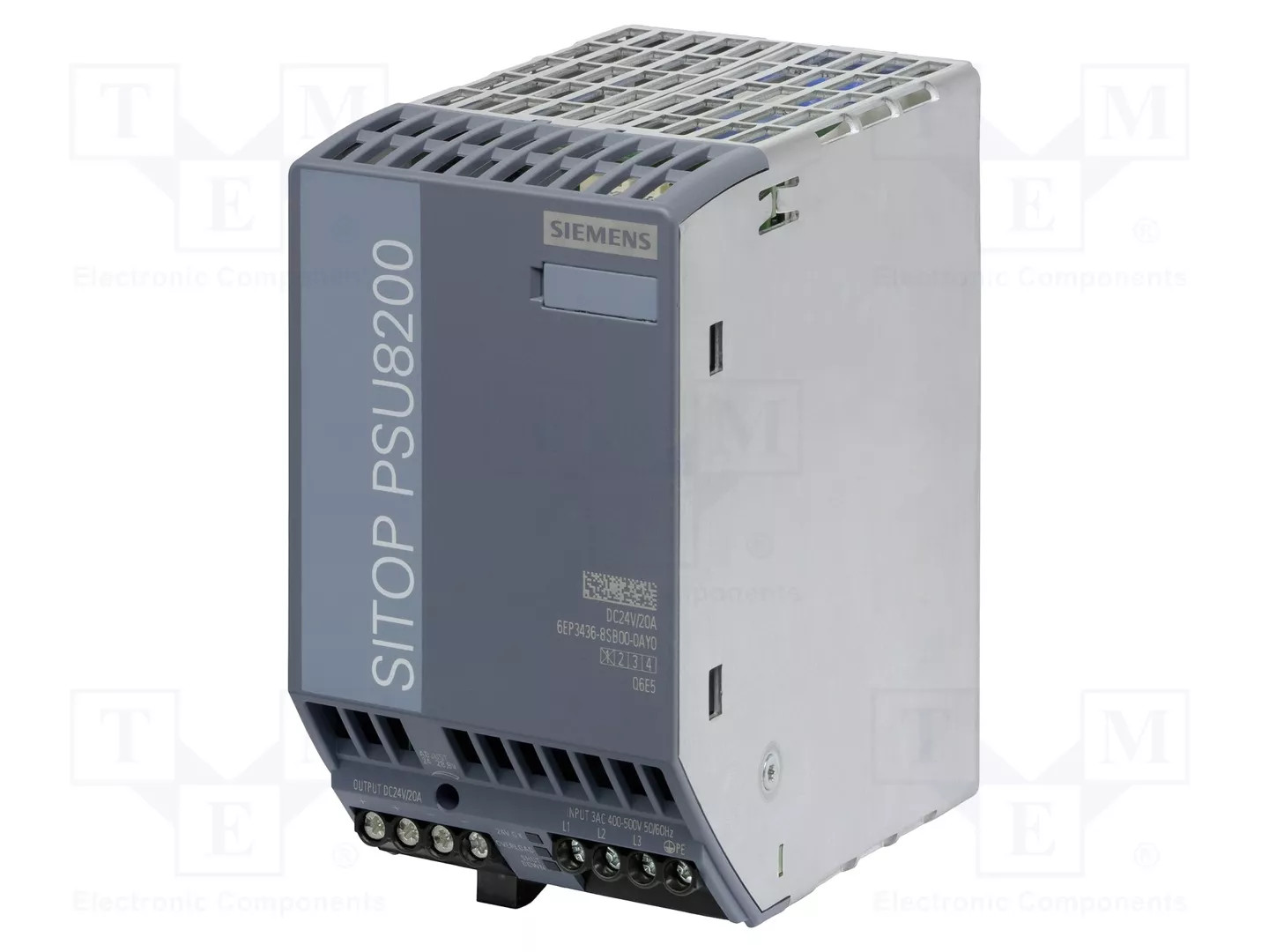 Power supply: switching; for DIN rail; 480W; 24VDC; 20A; IP20