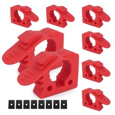 HeavyDuty Quick Release Rubber Clamps Mount Fits 11/5 13/5 Inch 8 PCS