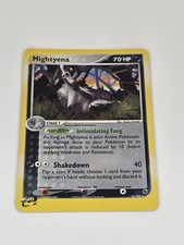 Pokémon TCG Mightyena 10/109 EX Ruby & Sapphire Holo Rare Damaged on eBay
