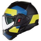 Nolan N120-1 Omocromo Black Yellow Blue 346