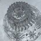 Mikasa Christmas Night Footed Bowl 6" Made in Japan Crystal Glass — photo 5