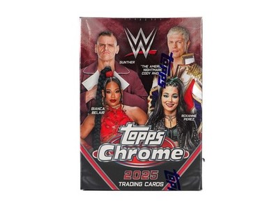 WWE BOXセット 2025 TOPPS CHROME WWE WRESTLING 7-PACK BLASTER BOX | eBay