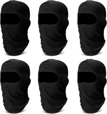 6 Pack Balaclava Ski Face Mask: Cooling Neck Gaiter Full Head Mask Face Cover