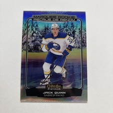 22-23 O-Pee-Chee Platinum Marquee Rookie Pond Hockey SSP Parallel Jack Quinn