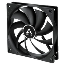 Image of Arctic F12 PWM 120mm Black Case Fan 1350 RPM 53 CFM 12V 4-Pin ACFAN00203A