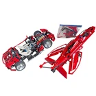 LEGO TECHNIC 8448 SUPER STREET SENSATION CABRIO 1999 RARE W/ JET PLANE 9394