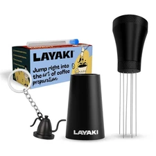 WDT Tool Espresso Accessories – Espresso Distribution Tool with 14 Replaceabl...