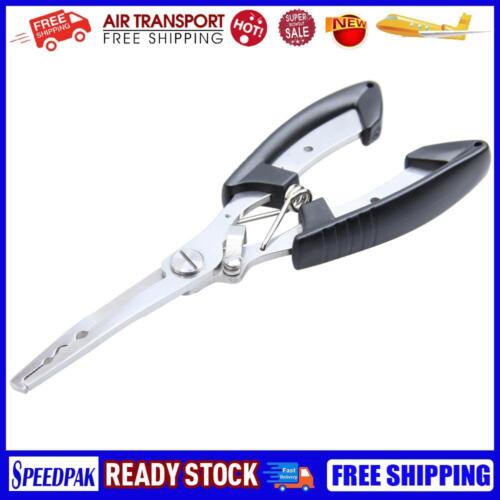 Fishing Pliers Scissors Line Cutter Remove Hook Tackle Stainless Steel Tool - Bild 1 von 6