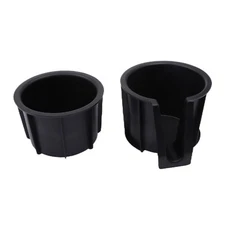 1Pair Right & Left Front Console Cup Holder Set Insert for 14-20 Toyota 4 RUNNER