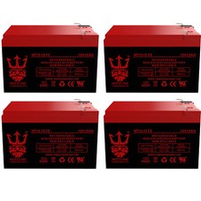 Deltec PRB500   12V 12Ah Replacement UPS Battery by Neptune - 4 pack