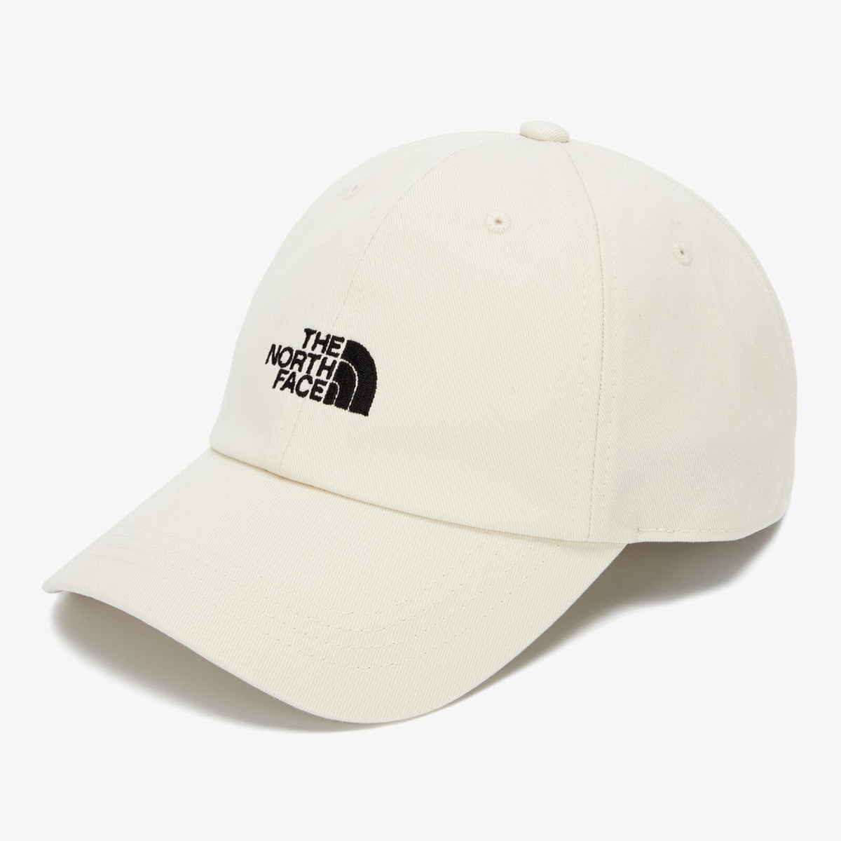NEW THE NORTH FACE TNF COTTON BALL CAP NE3CQ00B CREAM UNISEX SIZE