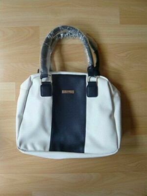 DAMENHANDTASCHE , ETERNAL LOVE , NEU , TOP MODERN , HANDTASCHE , WEISS / BLAU