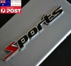 <!--F#f_0-->SPORTS 3D Metal Car Badge Emblem Sticker Red Black Color Racing 4WD 11cm<!--F/-->