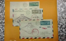 Graf Zeppelin Flight Postcards (( Reproductions))  Fun Items To Have in Album