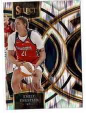 2024 Select==Emily Engstler==Premier==#173==Flash Prizm== Washington Mystics==