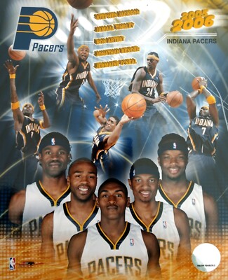 INDIANA PACERS 2005/2006 TEAM COMPOSITE 8X10 PHOTO