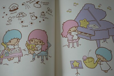 Little Twin Stars 40th Anniversary Art Book - from JAPAN | eBay