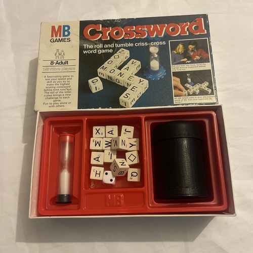 Vintage MB Crossword 1978 Good Condition