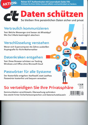 c't Daten schützen 2021
