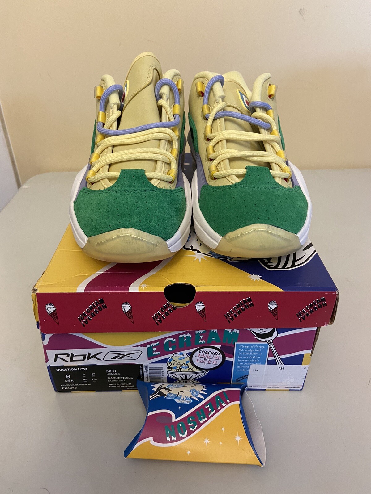 Reebok Question купить в Америке, лот 