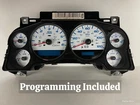 07-13 Silverado Sierra Speedometer Instrument Gauge Cluster White Face