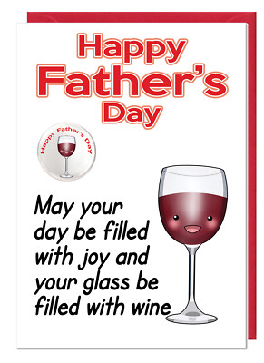 happy fathers day wine