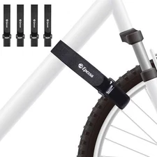 Bike Rack Strap Bike Wheel Stabilizer Straps Bike Strap with Stonger Gel Grip...