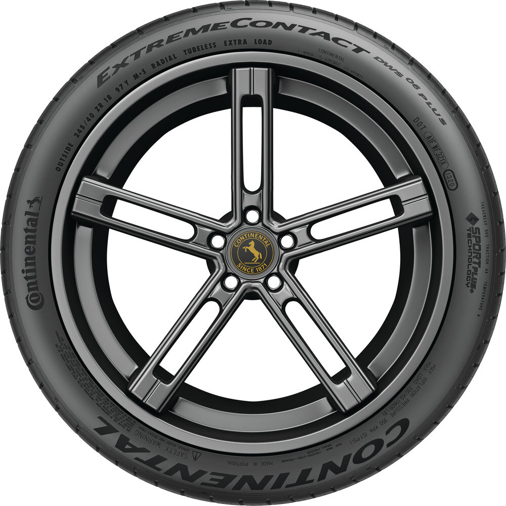 Set of 4 Continental ExtremeContact DWS06 PLUS 255/45ZR18XL 103Y