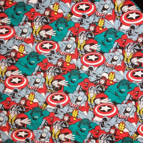 Superheld Marvel Comic 100% Baumwolle Stoffe 20 Designs Pro 25cm - Bild 24 von 159