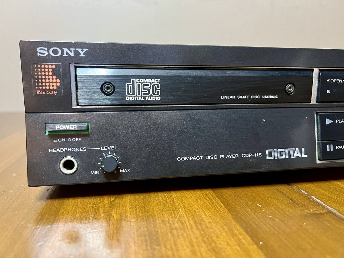 VINTAGE SONY CDP-11S CD PLAYER | eBay
