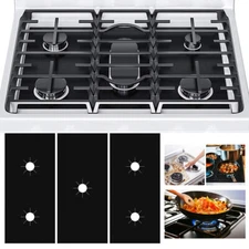 Reusable 5-Holes Gas Range Stove Top Burner Cover Protector Non-stick Liner