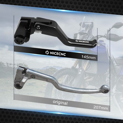 NICECNC Shorty leva frizione freno per Yamaha Tenere 700/XTZ700 MT-07 2019-2020 - Foto 5 di 14