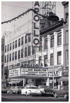 Apollo Theater 1959 Harlem New York City Cinematic Autos 13x19 Photo [230302-75]