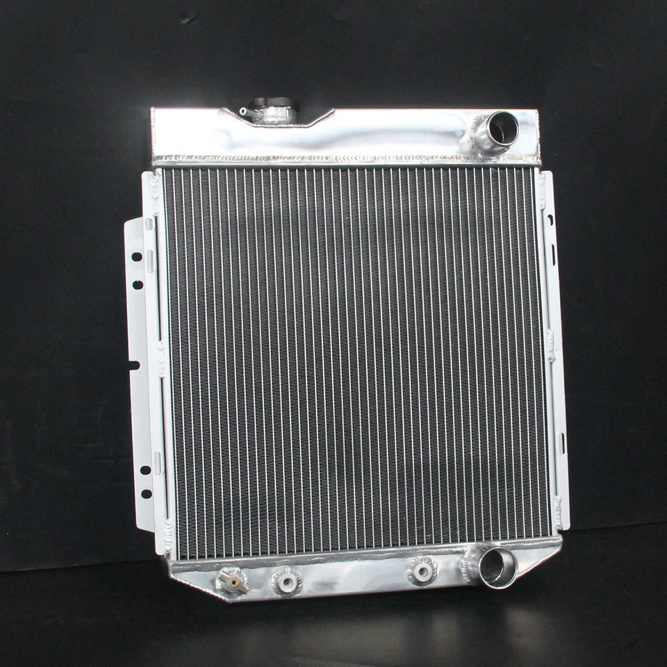 Radiador de 3 filas para Ford Falcon Mustang Mercury Comet 4,3 L 4,7 L V8 1963-1966 AT MT Foto 2 de 4