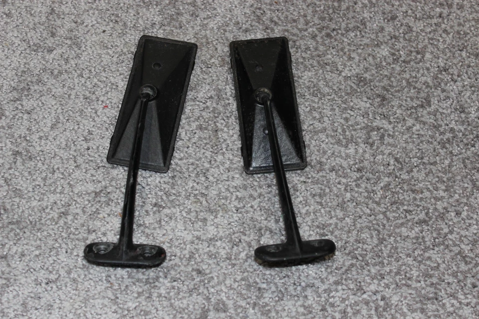 2 Espejos retrovisores interiores originales Triumph TR2, TR3 OEM vintage Foto 2 de 4