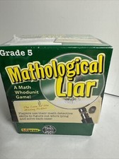 NEW Mathological Liar: A Math Whodunit Game by Edupress, Grade 5