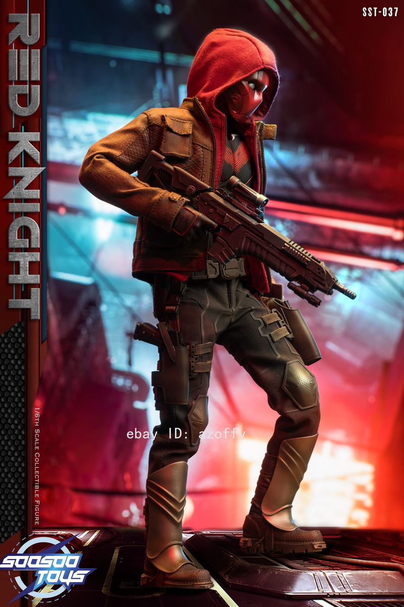 SOOSOOTOYS 1/6 SCALE SST-037 RED KNIGHT DC TITANS RED HOOD SOOSOOTOYS 1/6 SCALE SST-037 RED KNIGHT DC TITANS RED HOOD
