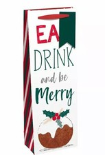 Wine Bottle Bag Christmas Birthday Champagne Present