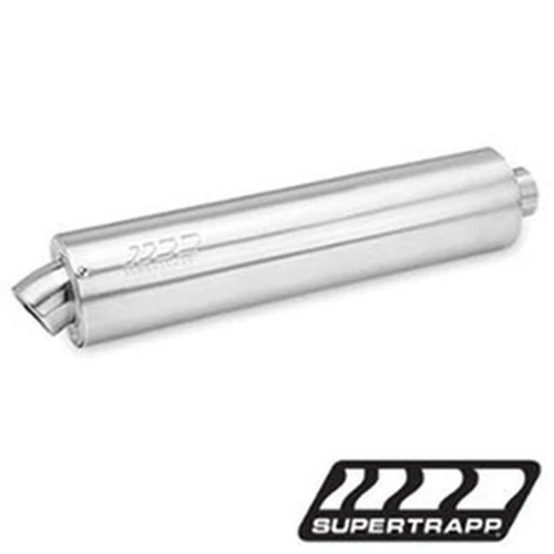 4" Superlight Slip On Exhaust Mufflers w/SA Supertrapp 726-81200