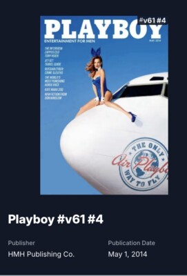 Playboy May 2014 V61 #4 Cover: Amanda Booth Playmate: Dani Mathers NEW