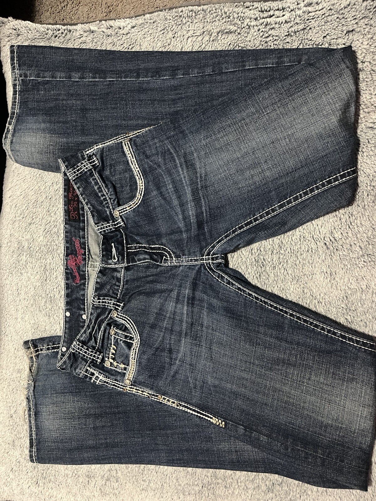 Rock and Roll Cowgirl Jeans 29x36 - image 1