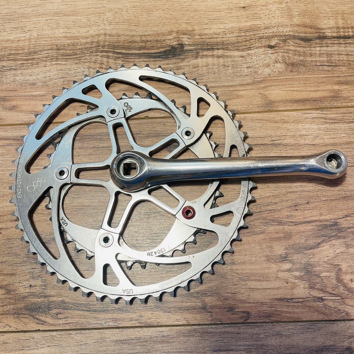 Vintage Topline CNC Road Crank RIGHT SIDE ONLY 175 130 BCD Square