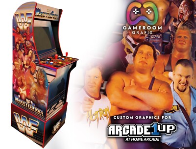WWF Wrestlefest. Arcade 1Up Custom Graphic Kit | eBay