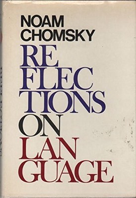 REFLECTIONS ON LANGUAGE By Noam Chomsky - Hardcover **Mint Condition**