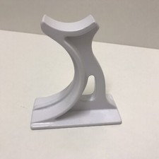 2 x UNIVERSAL 100 mm SÄULENKÜHLER UNTERSTÜTZFÜSSE WEISS TRADITIONSFÜSSE Nr. 31