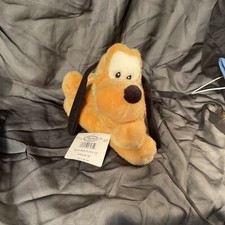 1990's Disney Bean Bag Pluto 13" Floppy Plush Stuffed Animal
